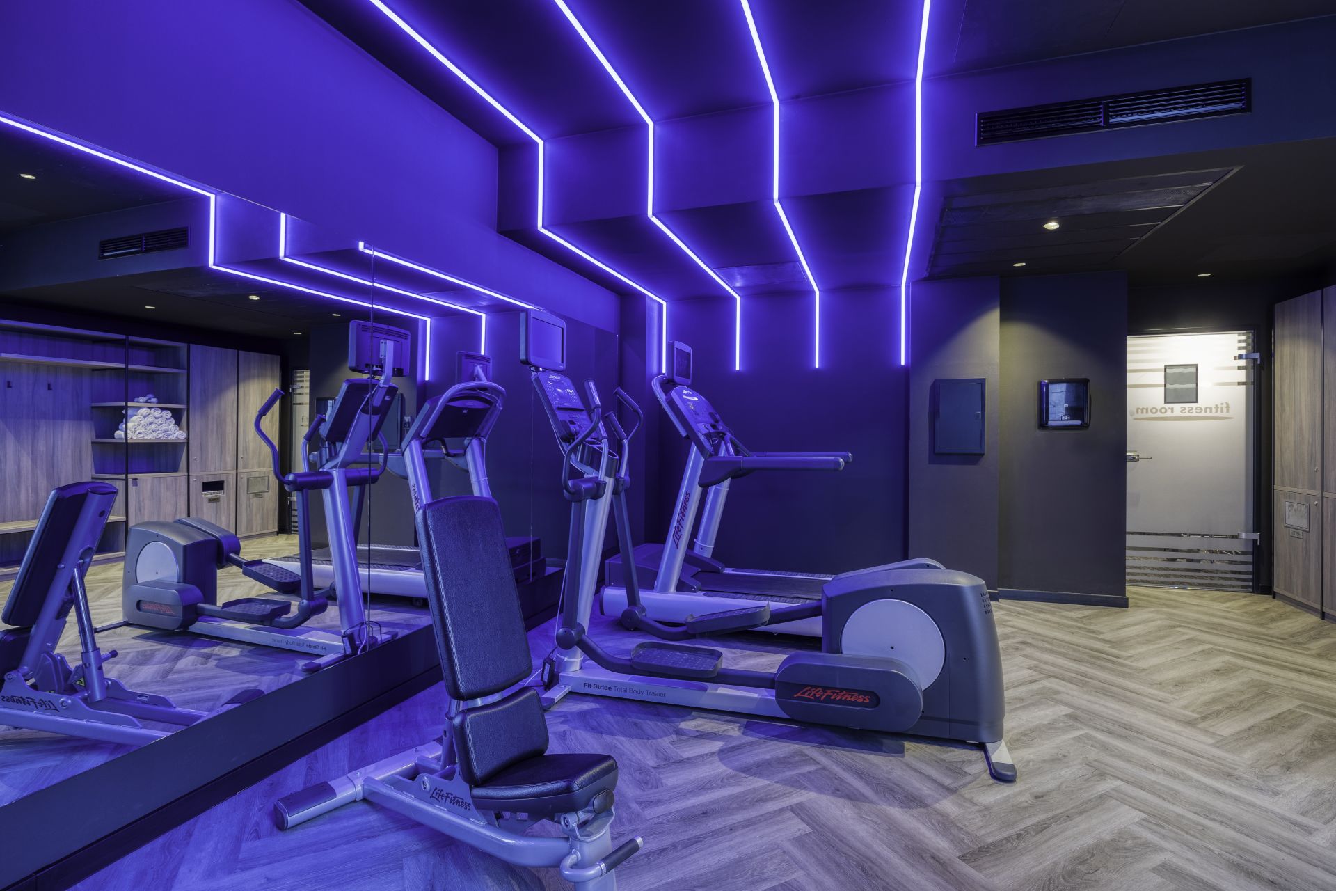 Fitness room renovation Hotel Citadines Berlin Kurfürstendamm